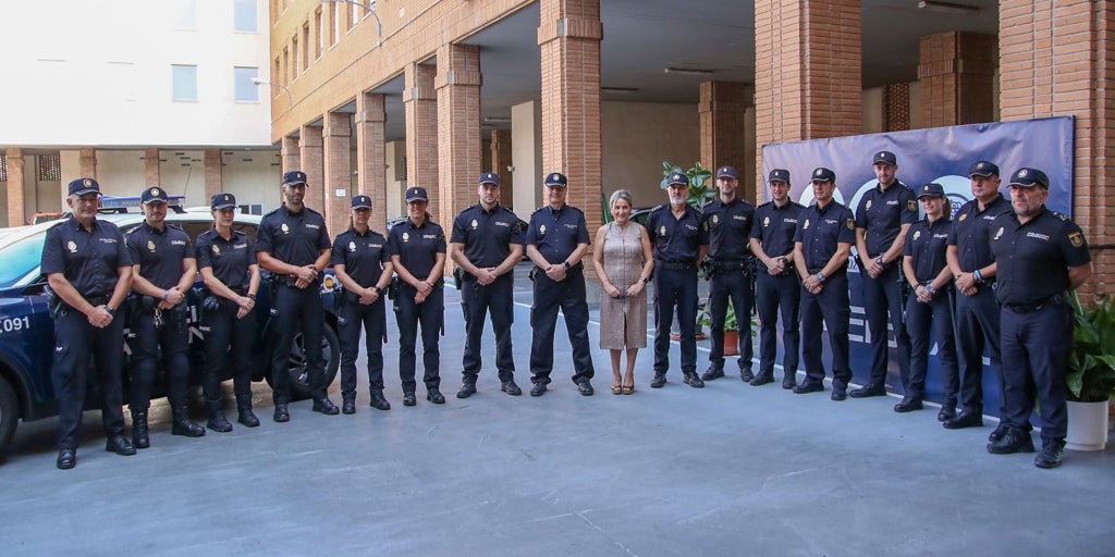 Nueve agentes en prácticas se incorporan a la plantilla de la Policía Nacional en Toledo