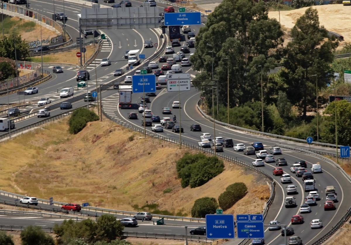 La operación salida provocará atascos y retenciones en las carretersas de Andalucía
