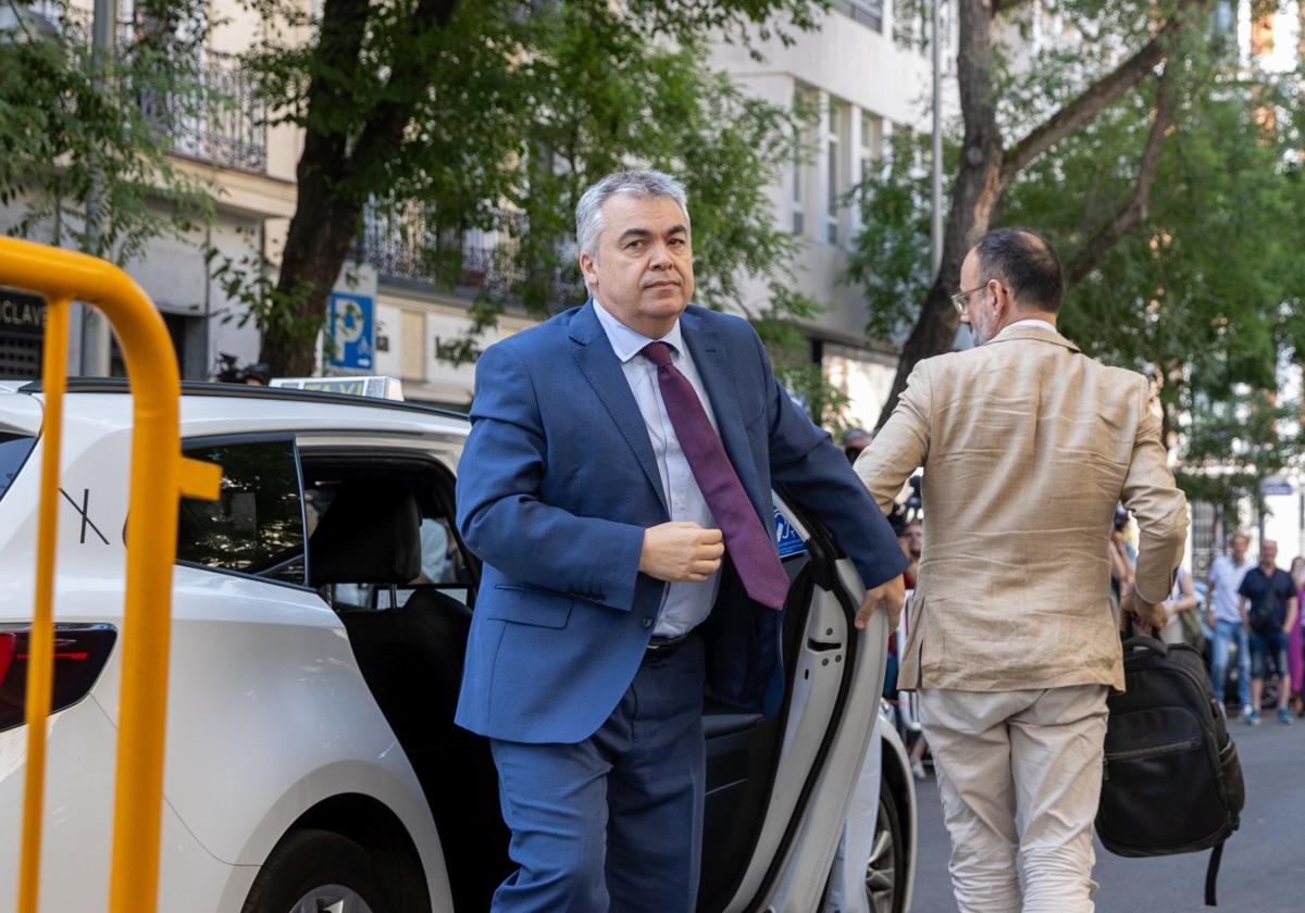 Santos Cerdán llega, en junio, a declarar al Tribunal Supremo