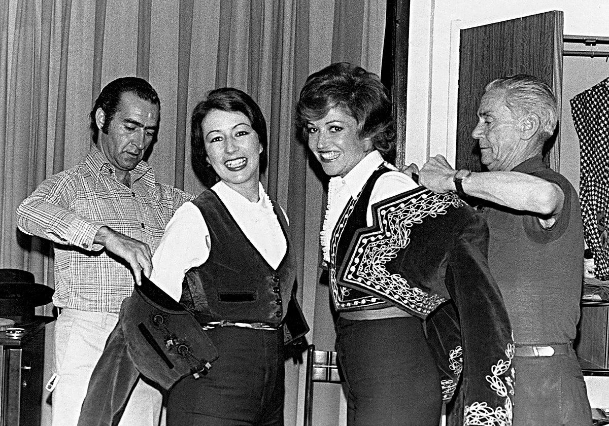 Una de las fotografías de la exposición '1975. Cambio de tercio',