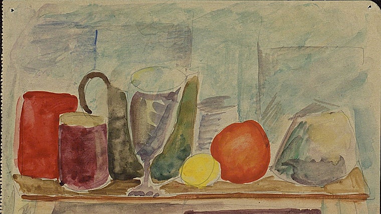 Una de las obras de la exposición 'Francisco Bores en el Madrid de las primeras vanguardias' 