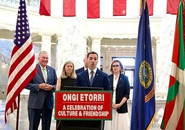 El Gobierno vasco, a la contra de Sánchez, insiste en «tender puentes» con Estados Unidos