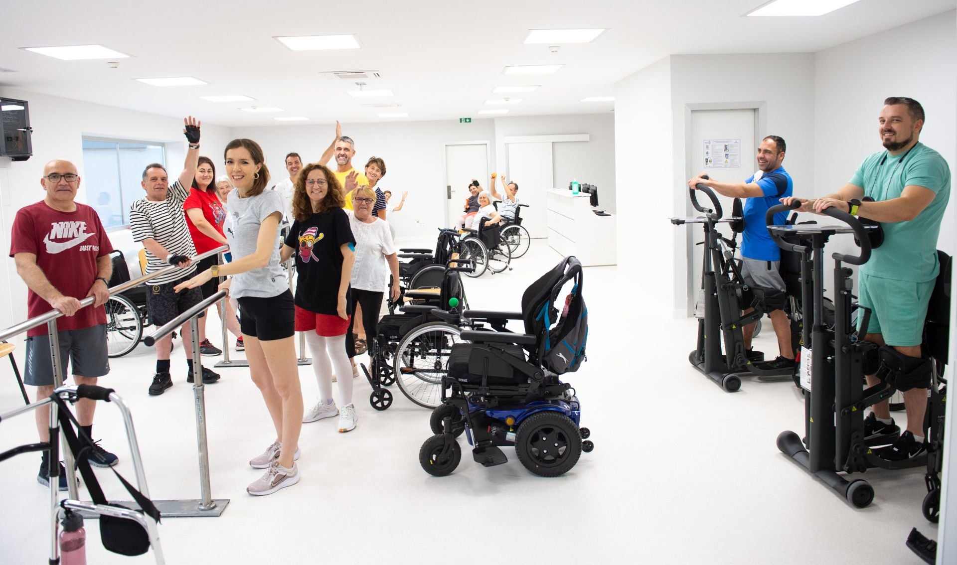 Las imágenes del nuevo espacio MOVE en Parapléjicos