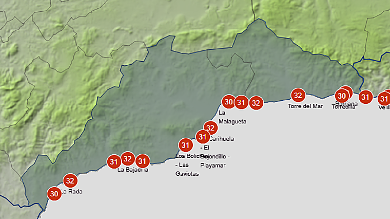 Levante en Cádiz y alerta naranja por calor en Huelva: las previsiones de la Aemet para este fin de semana en las playas de Andalucía