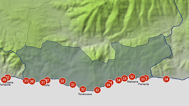 Levante en Cádiz y alerta naranja por calor en Huelva: las previsiones de la Aemet para este fin de semana en las playas de Andalucía
