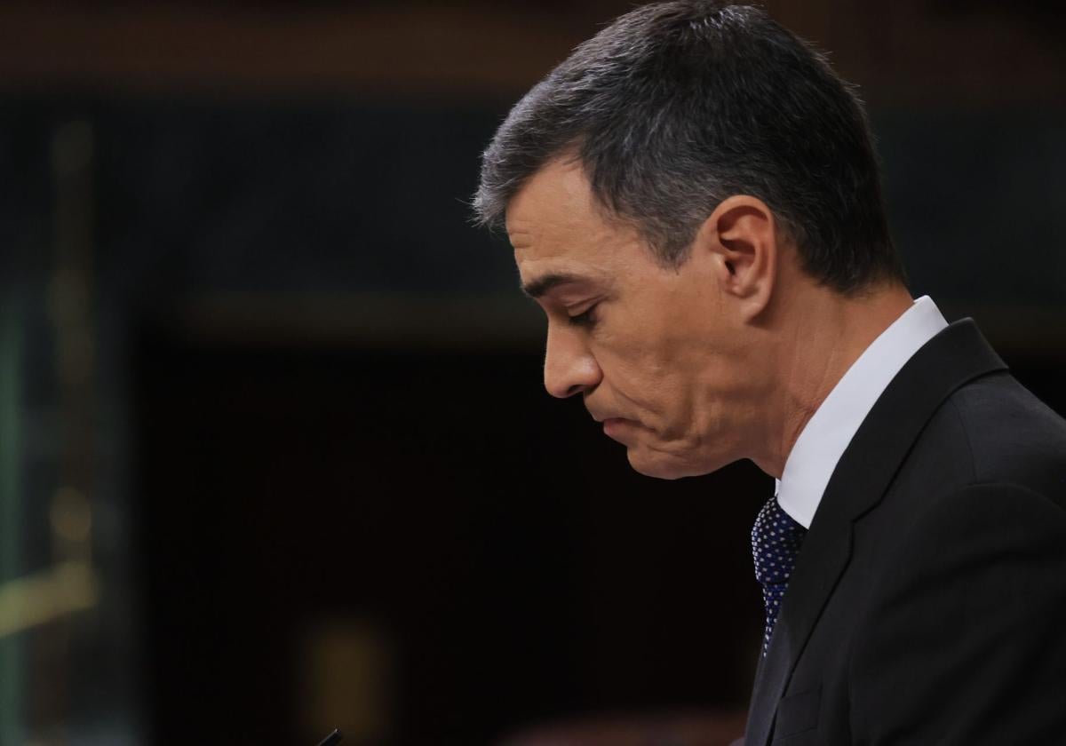El presidente del Gobierno Pedro Sánchez