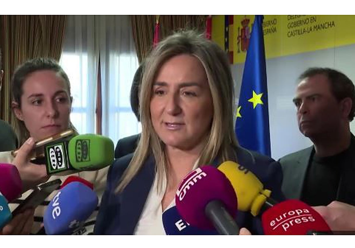 Milagros Tolón, delegada del Gobierno en Castilla-La Mancha