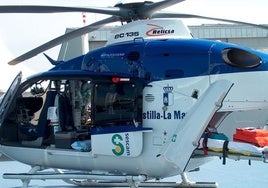 Herido un ciclista de 67 años tras caer por un puente en una zona de difícil acceso en Los Collados (Albacete)