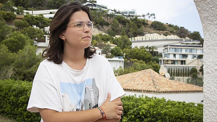 Teresa, residente en la zona