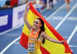 La ciudadrealeña Paula Sevilla logra su segundo oro en el Nacional al ganar en el 4x100 con el Facsa-Playas de Castellón