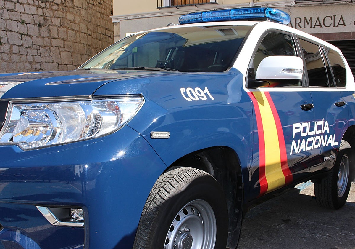 Imagen de archivo de un coche patrulla de la Policía Nacional