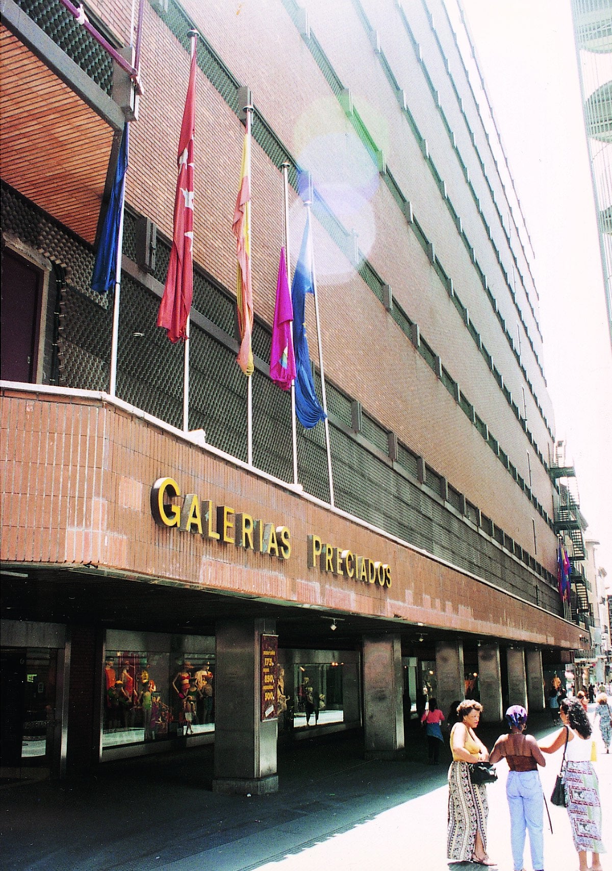 Fachada de Galerías Preciados