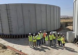 El nuevo depósito de agua de Yuncler y Villaluenga (Toledo) garantizará el suministro durante 48 horas en caso de averías