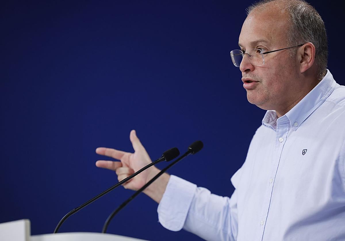 El secretario general del Partido Popular, Miguel Tellado