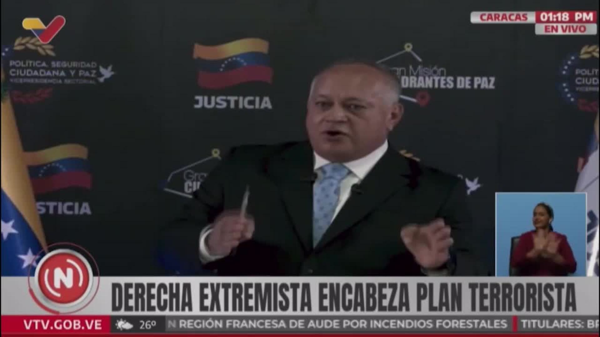 El Gobierno de Venezuela dice que el Cartel de los Soles es un invento de Estados Unidos