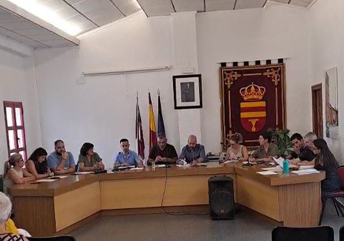 Pleno en Villamalea el pasado martes