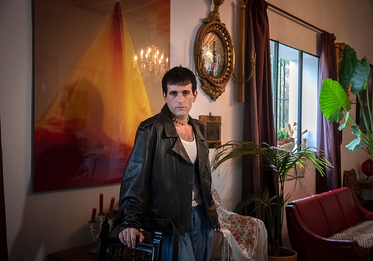 Palomo Spain posa en una entrevista para ABC