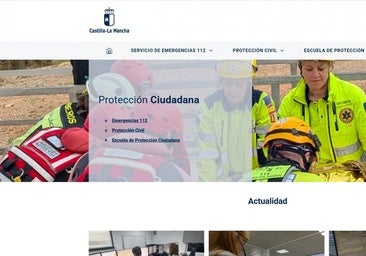 La página web del 112 de Castilla-La Mancha recibe 67.000 visitas en los seis primeros meses del año
