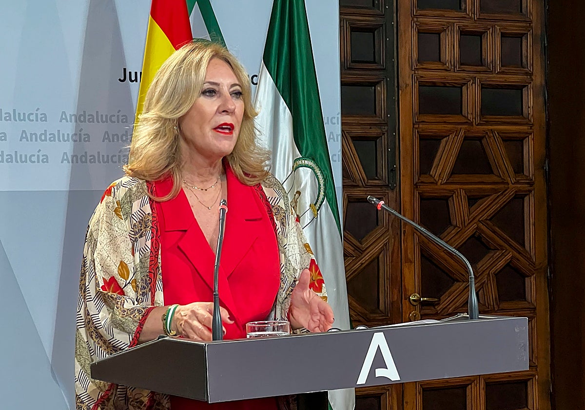 La consejera Carolina España, en San Telmo