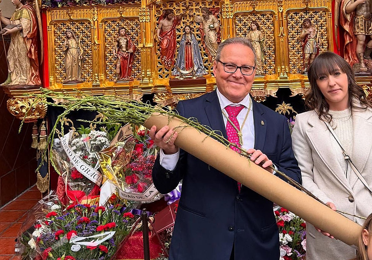 José María Gisbert, la pasada Semana Santa