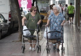 Las pensiones de Córdoba repiten como las sextas más bajas del país y están 209 euros por debajo