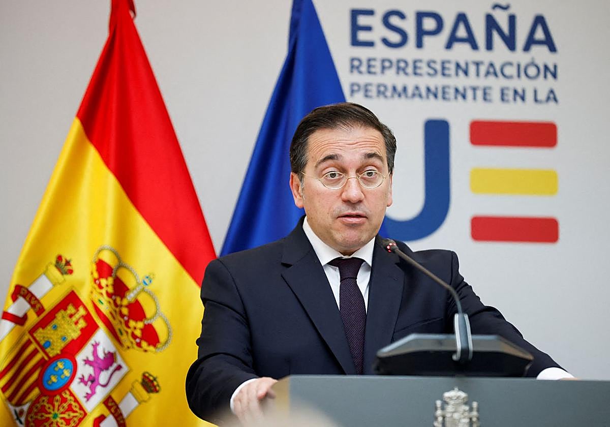 El ministro de Asuntos Exteriores, José Manuel Albares, en una imagen de este año
