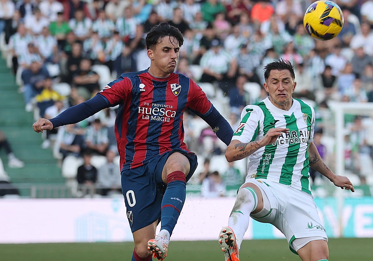 Ignasi Vilarrasa la temporada pasada frente al Córdoba CF