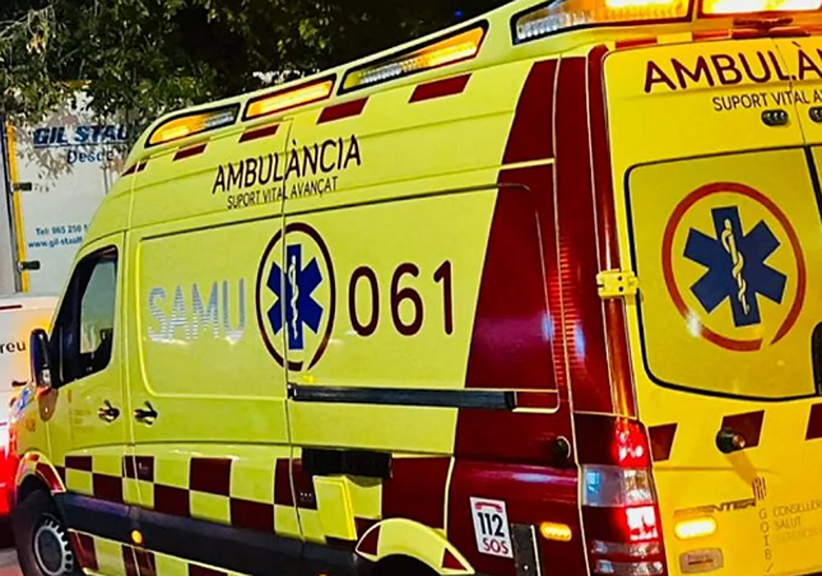 Una ambulancia de Baleares en una imagen de archivo.