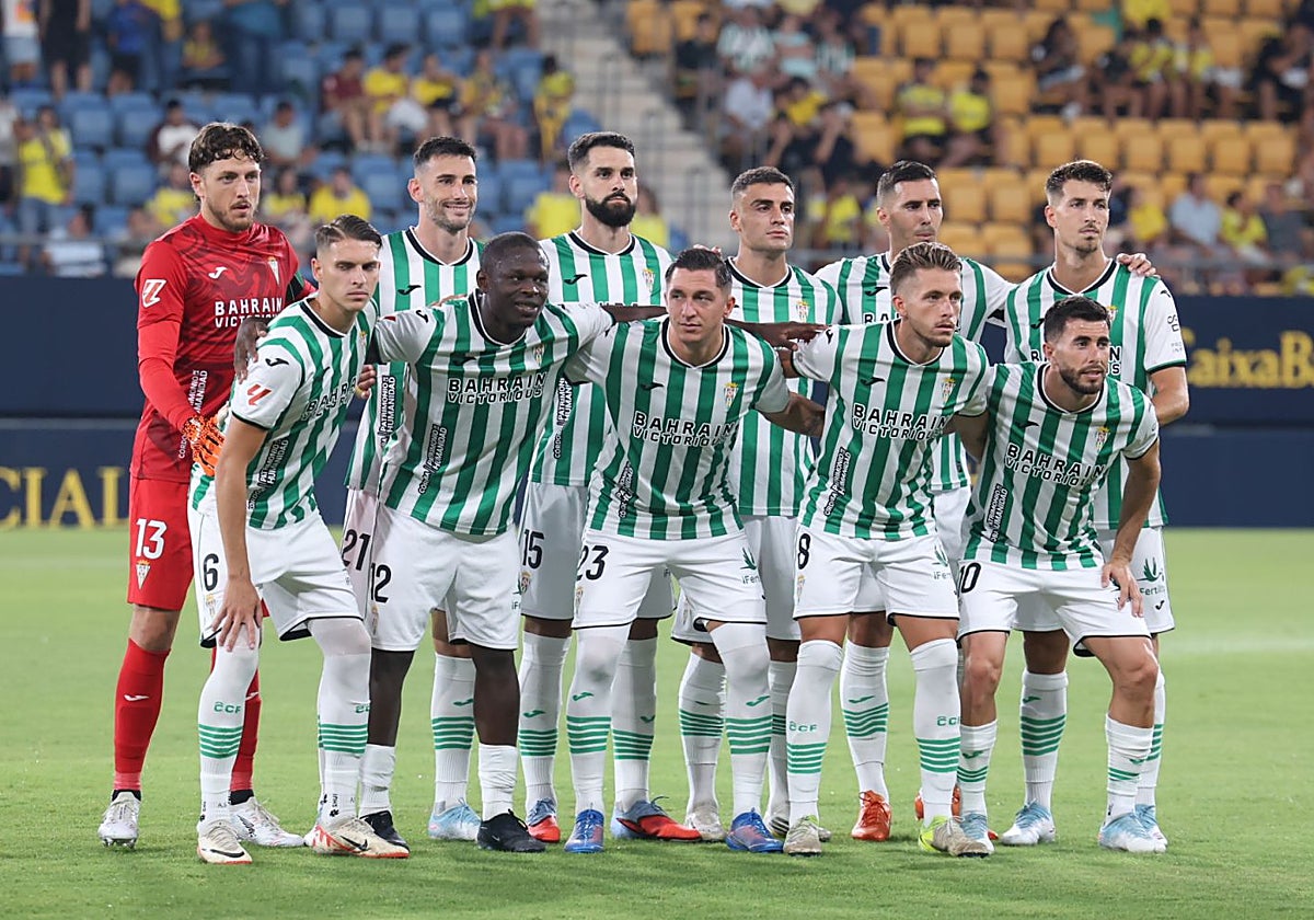 El once titular del Córdoba CF en el Trofeo Carranza