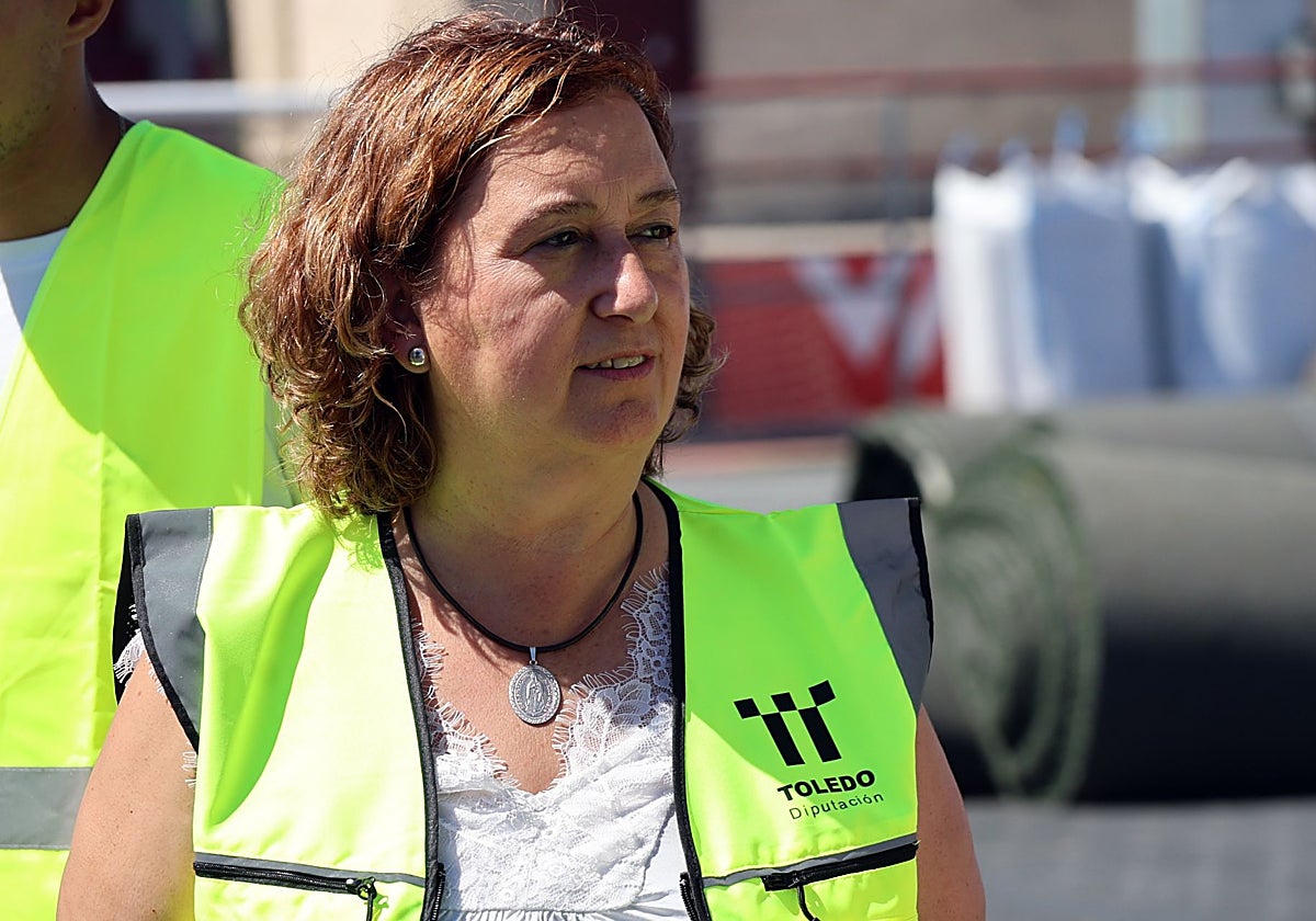 La presidenta de la Diputación Provincial de Toledo, Concepción Cedillo