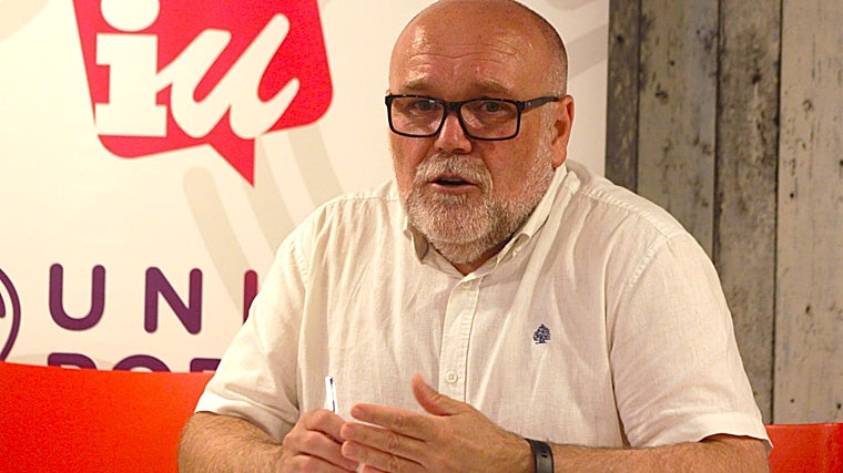Txema Fernández, concejal de IU-Podemos en el Ayuntamiento de Toledo
