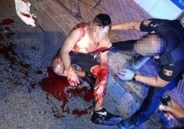 Un kosovar mutila a un joven con un machete militar a la salida de una discoteca de Usera
