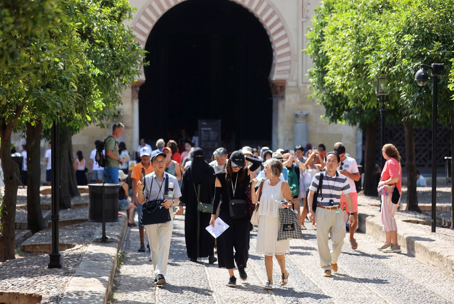 El ambiente turístico en Córdoba en el puente de la Asunción, en imágenes