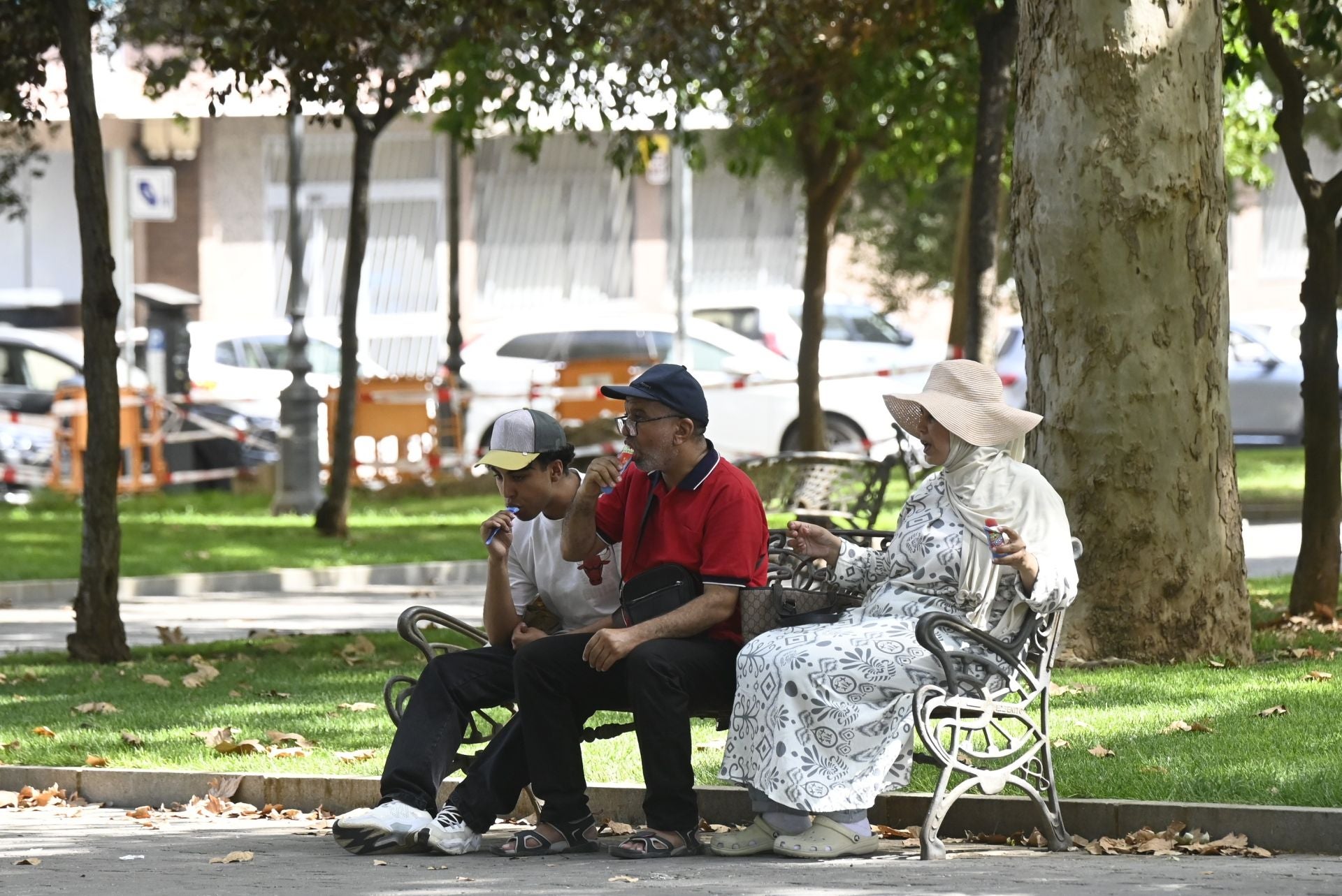 En imágenes, el sofocante calor este domingo en Córdoba