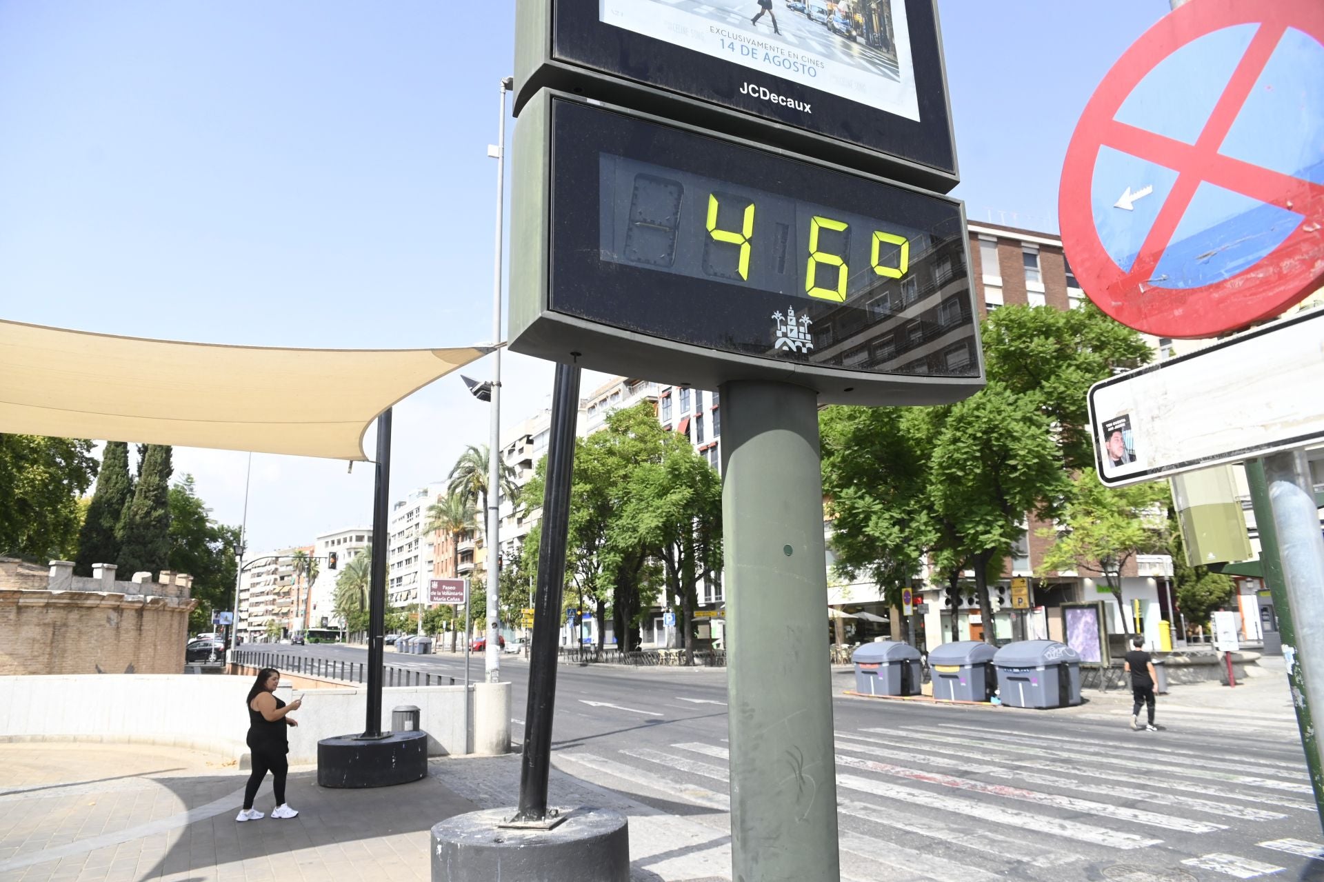 En imágenes, el sofocante calor este domingo en Córdoba