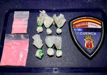 Pillado un conductor en Cuenca con cinco gramos de cocaína y otros cinco de tusi