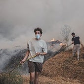 Las llamas se ceban con Valdeorras mientras Chandrexa registra más de 17.500 hectáreas calcinadas
