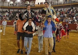 Puerta grande en Ciudad Real para El Cid y Emilio De Justo, que fue cogido al entrar a matar