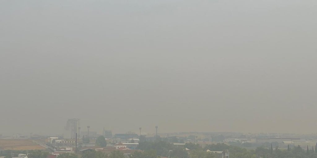 El norte de la provincia de Córdoba recibe el humo y el olor a quemado de los incendios en Extremadura