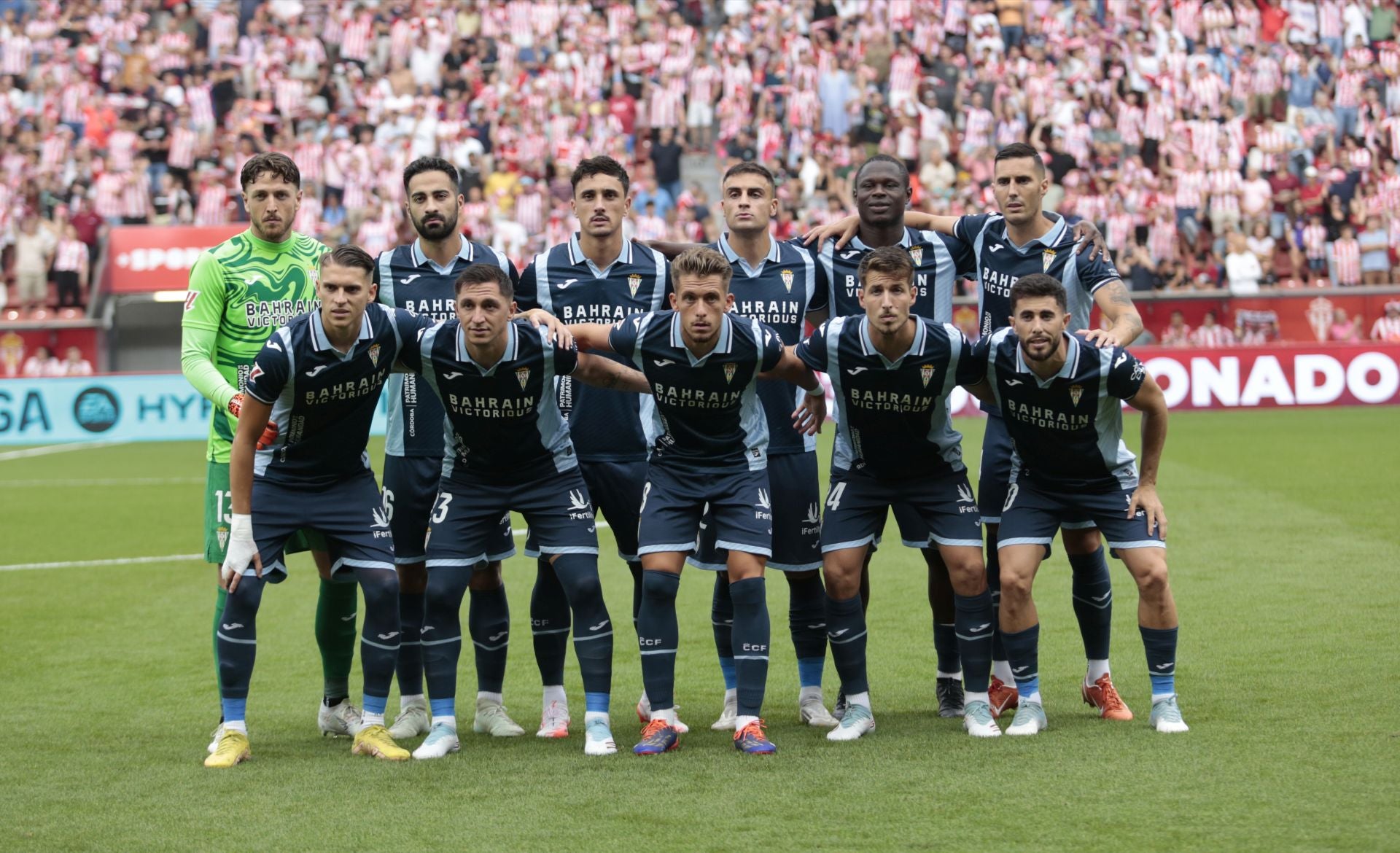 La derrota del Córdoba en Gijón, en imágenes