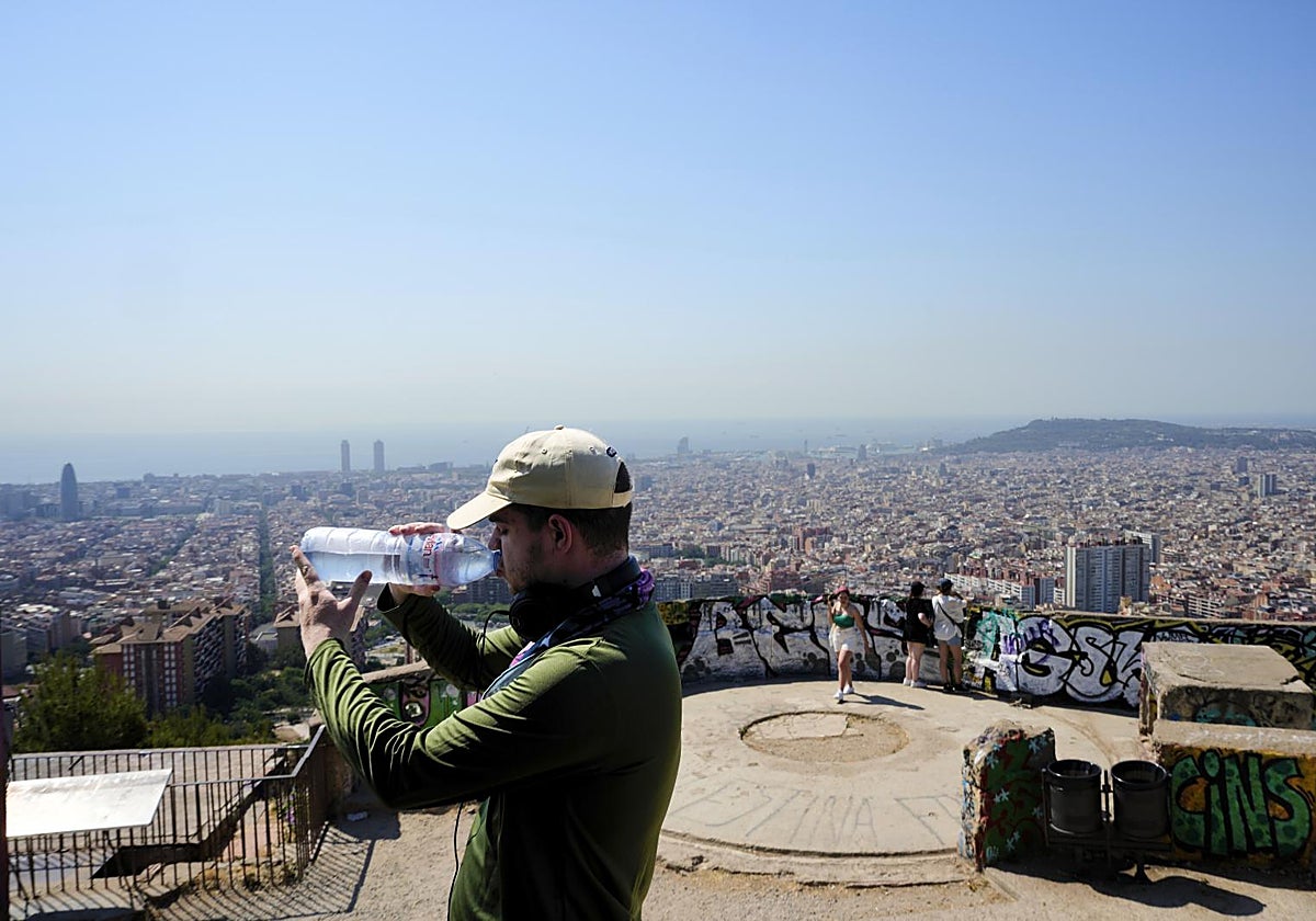Ola de calor en Barcelona