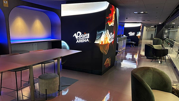 Así serán los cuatro tipos de espacios VIP que tendrá el Roig Arena de Valencia
