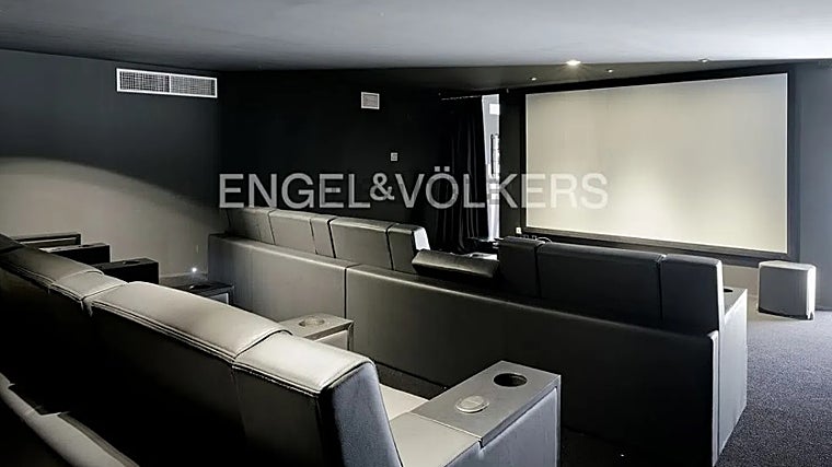 Imagen del cine de la mansión