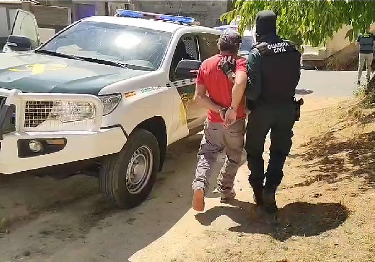 Momento de la detención