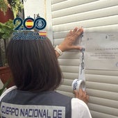 Local precintado.