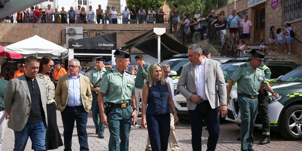 Milagros Tolón presenta el despliegue de la Guardia Civil en la en la primera vuelta ciclista C-LM que comienza este miércoles