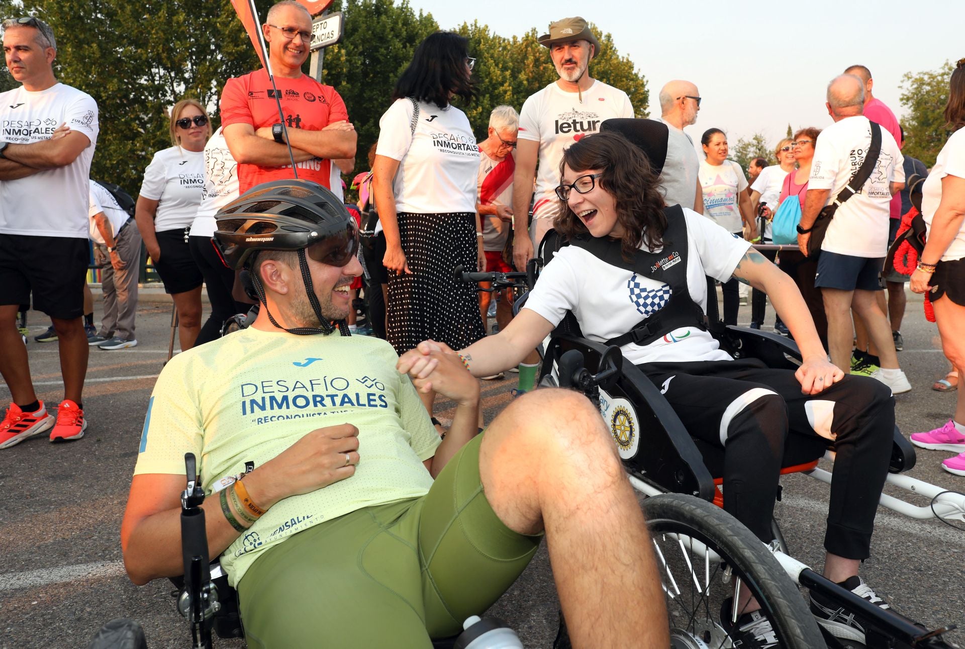 Las imágenes de la iniciativa Desafío Inmortales en Toledo