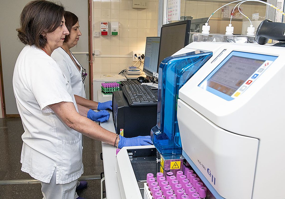 Algunas de las responsables del Servicio de Análisis Clínicos del Hospital de Getafe, donde se ha realizado el hallazgo