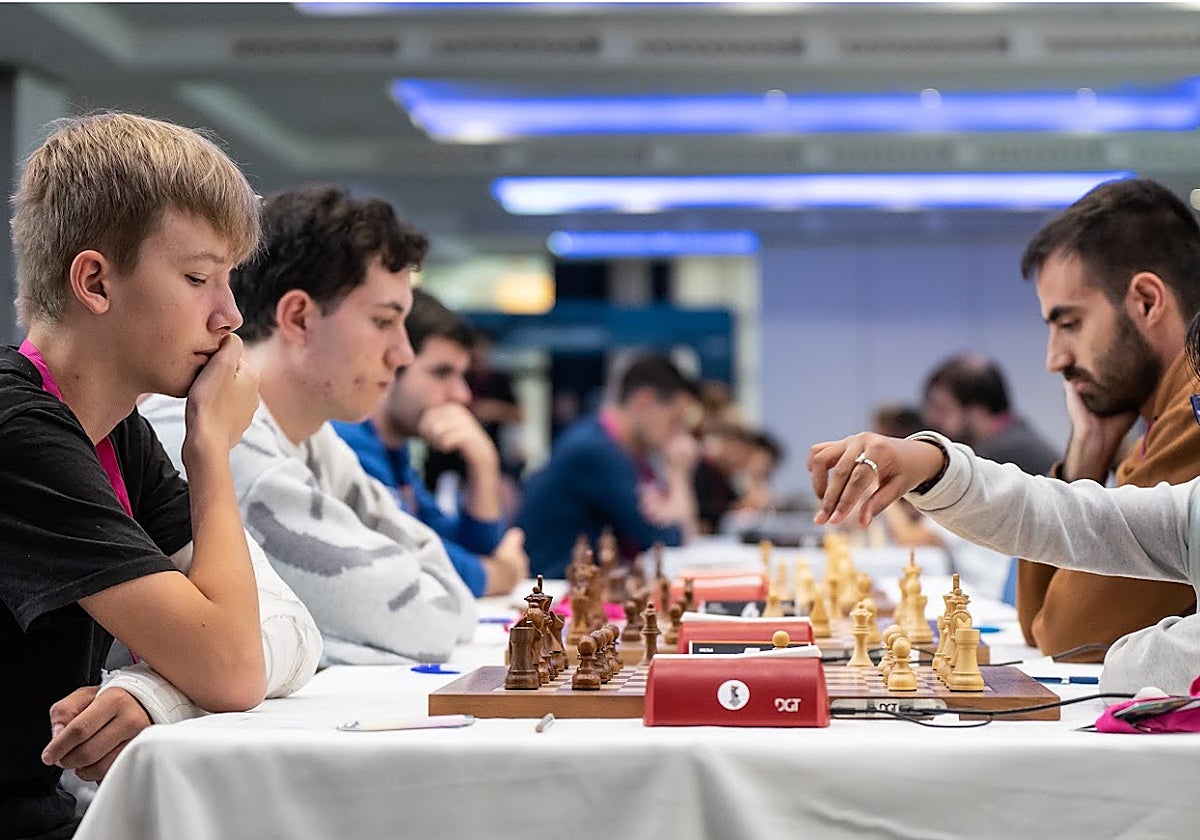 Jugadores en el Benidorm Chess