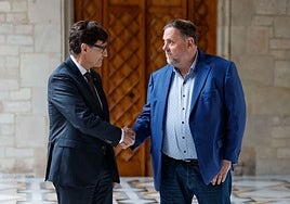 Oriol Junqueras se une a las críticas a María Jesús Montero por ser ministra de Hacienda y candidata a la Junta de Andalucía